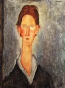 Amedeo Modigliani Portrait of a Student oil on canvas